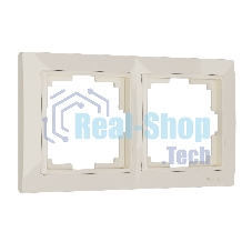 Рамка на 2 поста WERKEL (слоновая кость, basic) W0022003