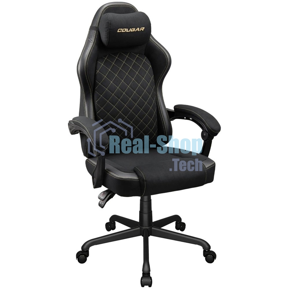 Кресло компьютерное игровое Cougar Fusion EX Black Gold