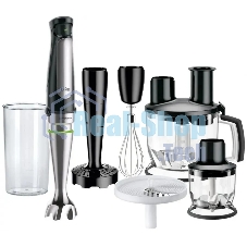 Блендер погружной Braun MQ7087X 850Вт черный/серебристый