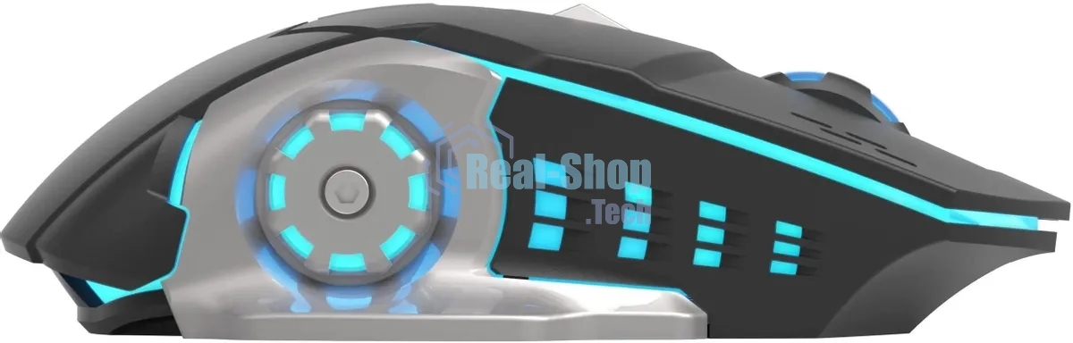 Мышь беспроводная Oklick 770GW черный, 3600 dpi, радиоканал, USB, кнопки - 6