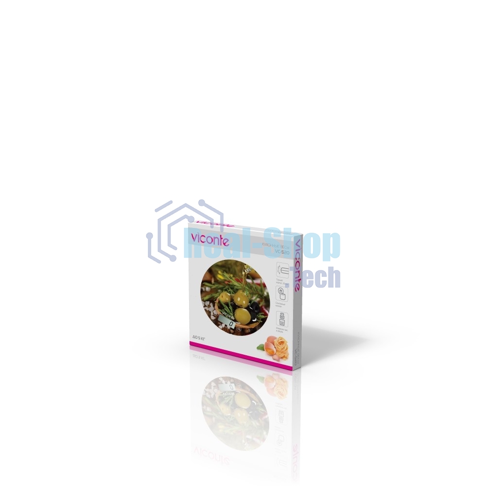 Весы кухонные Viconte VC-520-02 разноцветный