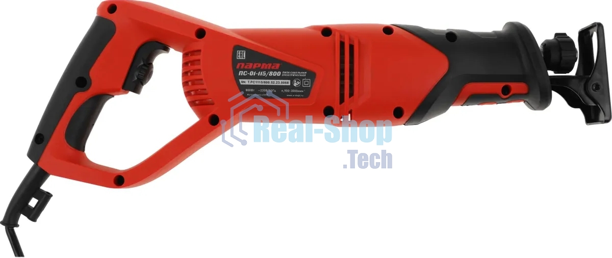 Сабельная пила Парма ПС-01-115/800 800Вт 3000ход/мин (02.032.00001)