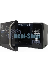 Микроволновая печь Samsung MS23F302TAK черный, 23 л, 800 Вт, переключатели - поворотный тактовый механизм/кнопки