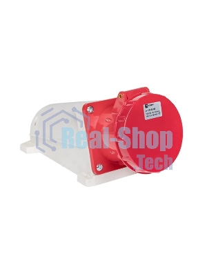 Розетка стационарная наружная EKF 135 ps-135-63-380 63А 380В 3P+РЕ+N IP67