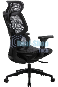 Кресло компьютерное Cactus CS-MC555-BK черный, сетка