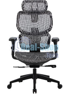 Кресло Cactus CS-MC555-GY черный, сетка