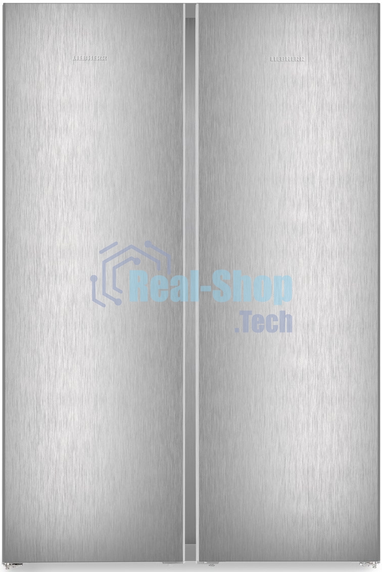 Холодильник Liebherr Комбинация XRFsf 5245-22 001(SFNsfd 5247-22 001 + SRBsfc 5220-22 001) серебристый двухкамерный 377/262л морозилка сбоку, Side by Side