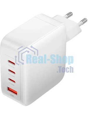 Сетевое зарядное устройство Vention на 4 порта GaN 140W USB (C+C+C+A)