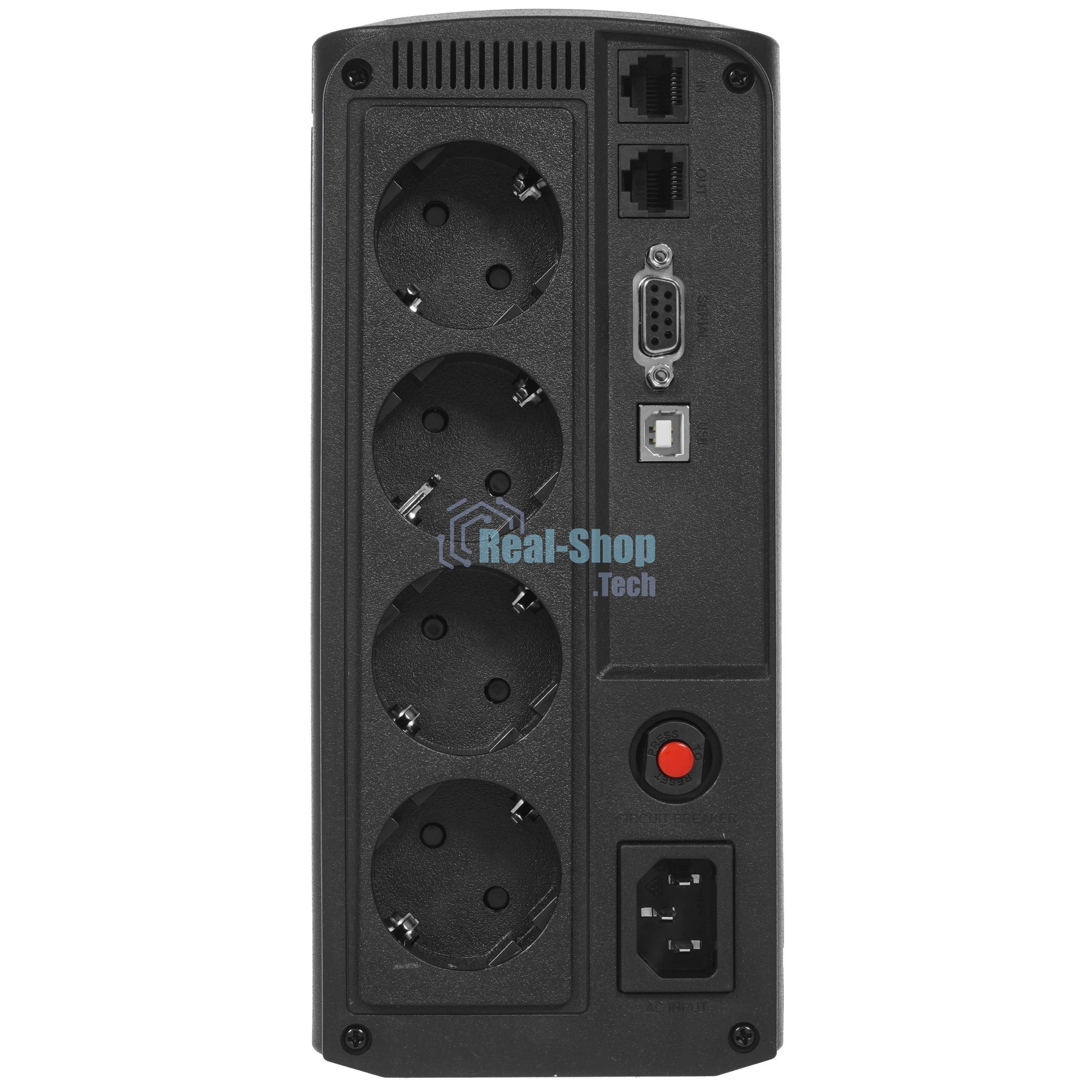 Источник бесперебойного питания CyberPower VP1000ELCD/1000 ВА/550 Вт/USB/RS-232/RJ-11/RJ-45/4 х CEE 7 (евророзетка)