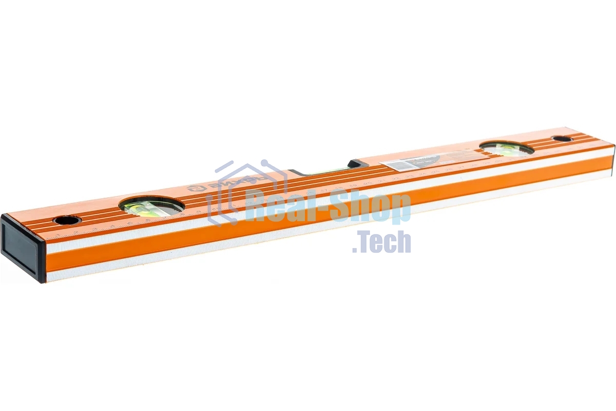 Уровень алюминиевый ВИХРЬ 400мм фрезерованный 3 глазка