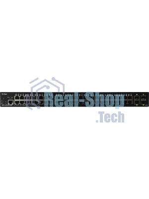 Коммутатор управляемый PoE L2 48 портов 10/100/1000 Мб/с, 4хSFP+, 370 Вт