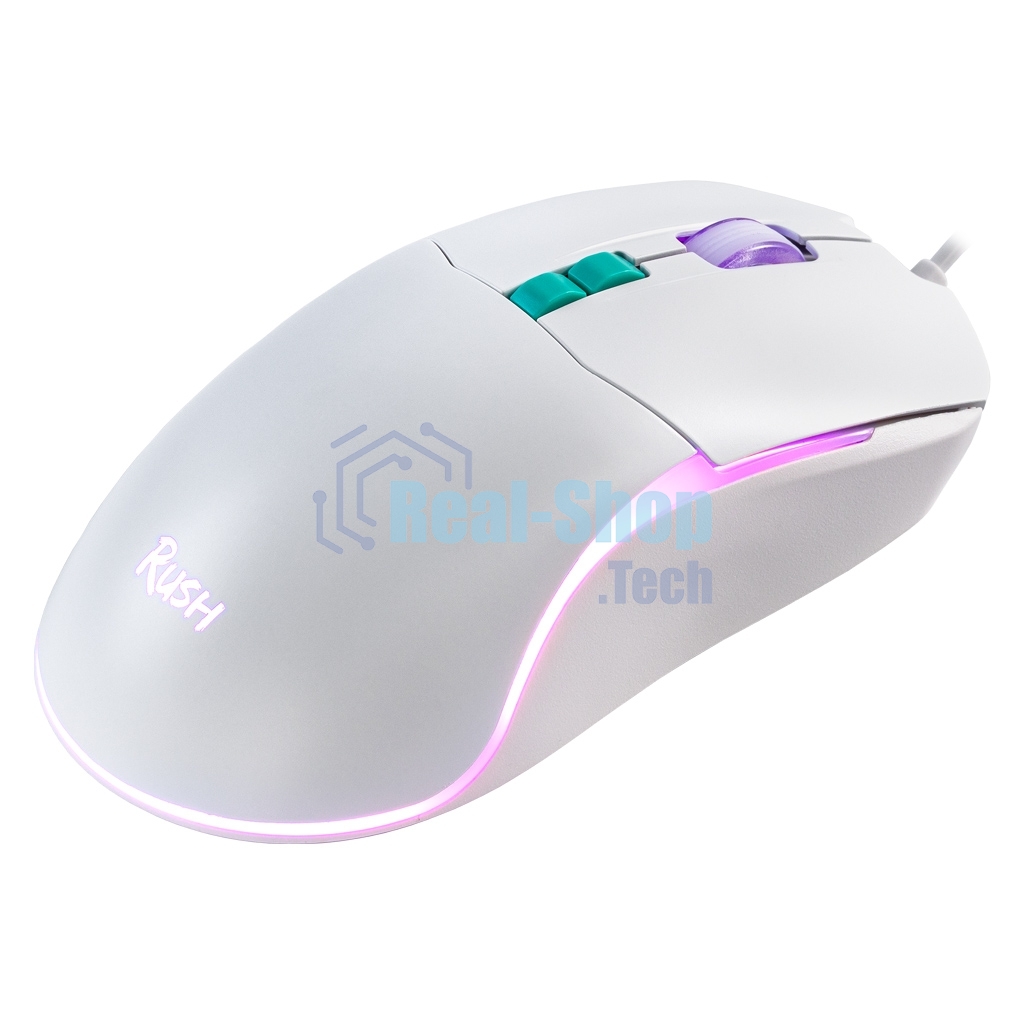 Мышь проводная игровая SMARTBUY (SBM-752G-W) RUSH X22 белая
