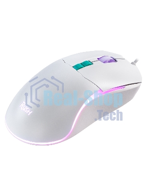 Мышь проводная игровая SMARTBUY (SBM-752G-W) RUSH X22 белая