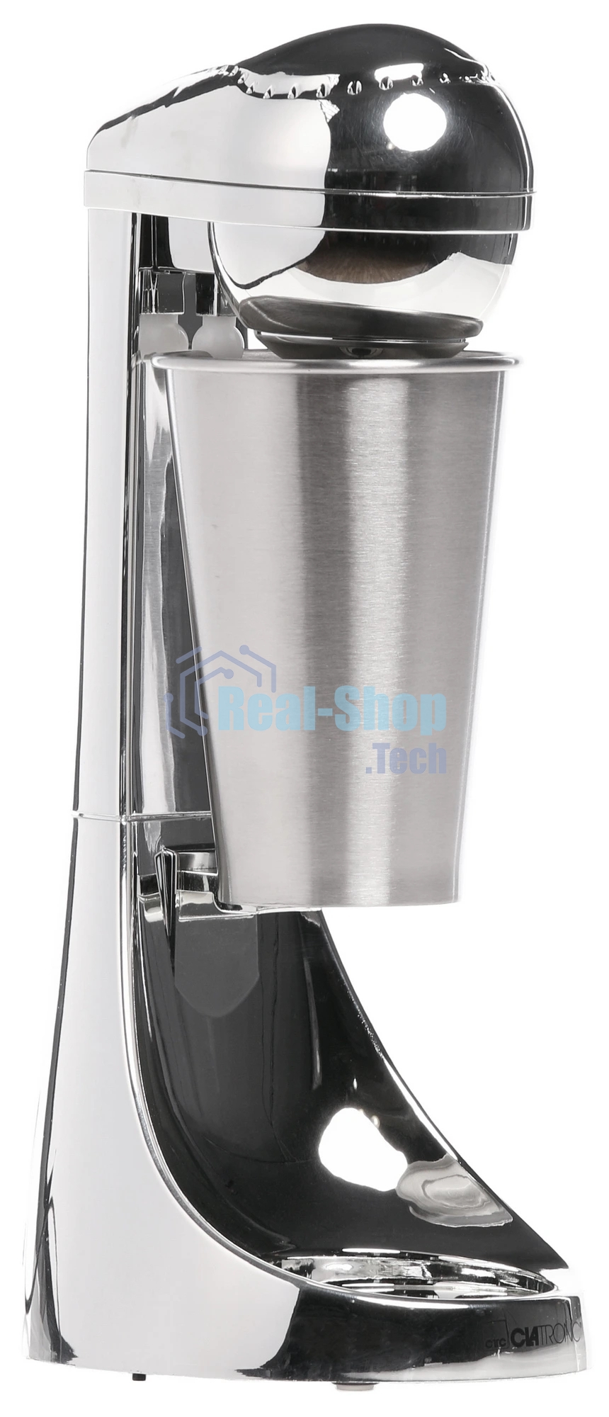 Миксер Clatronic BM-3472 серебристый, стационарный, 65 Вт, 0.45 л, 2 скорости