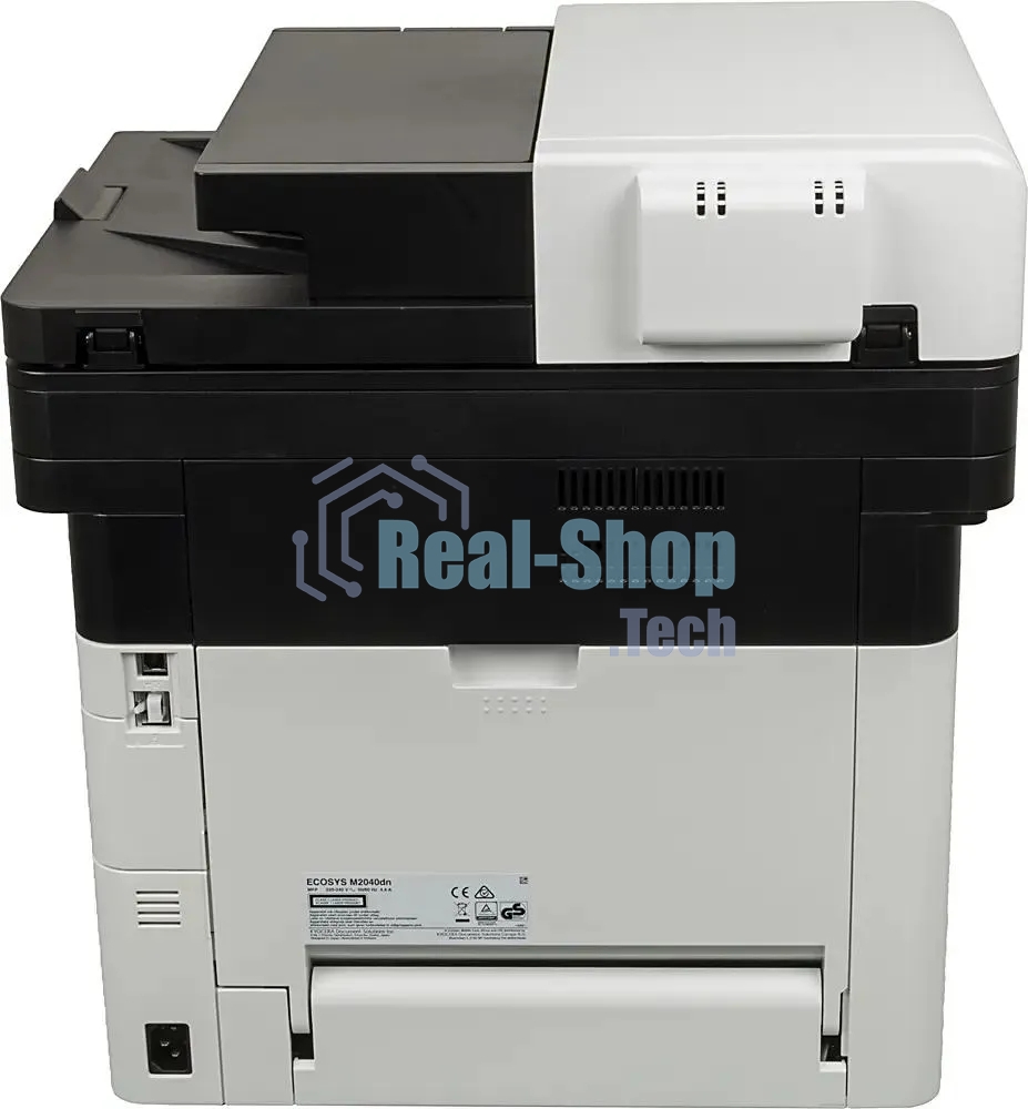 МФУ лазерное Kyocera Ecosys M2040dn (Азия) (1102S33AX0), A4, ч/б, печ. до 40 стр/мин., скан. до 40 стр/мин. (ч/б) 23 стр/мин. (цвет), 1200 x 1200 dpi (печать) 600x600dpi (скан.), USB, RJ-45 (старт.картр. TK-1178)