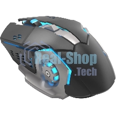 Мышь беспроводная Oklick 770GW черный, 3600 dpi, радиоканал, USB, кнопки - 6