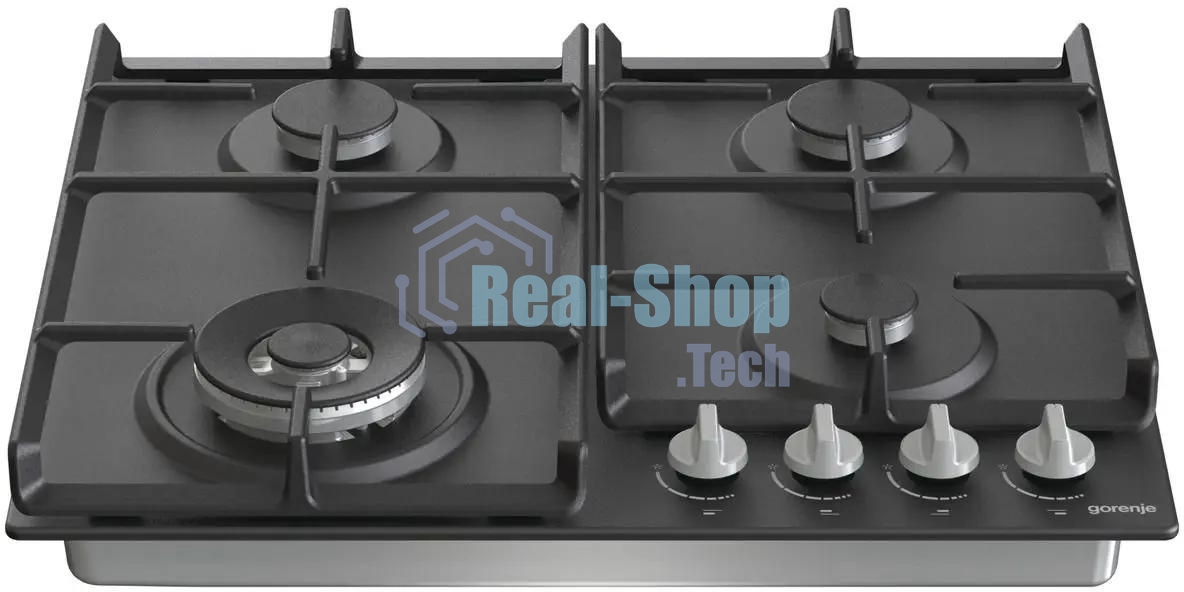 Газовая варочная панель Gorenje GW641EXB черный