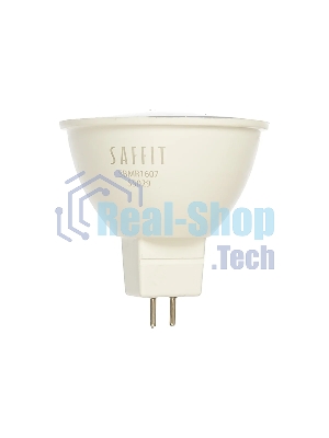 Лампа светодиодная SAFFIT SBMR1607 (55029) 7 вт 230в GU5.3 дневной