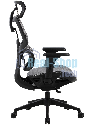 Кресло Cactus CS-MC555-GY черный, сетка