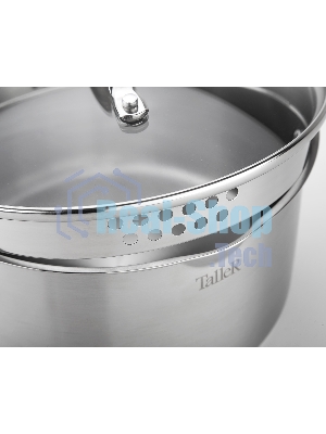 Кастрюля Taller TR-17251 1,4 л. Сталь 18/10, толщина дна/стенки 3,5/0,6 мм.