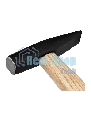 Молоток Sparta 102025 слесарный, 100 г, квадратный боек, деревянная рукоятка