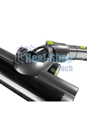 Пылесос вертикальный BRAYER BR4262 черный/желтый, питание от аккумулятора, 180 Вт, уборка сухая, пылесборник 1 л