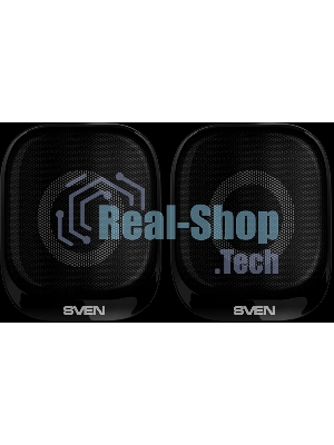 Акустическая система 2.0 АС SVEN G345, черный, (10 Вт, RGB, питание USB, Bluetooth)