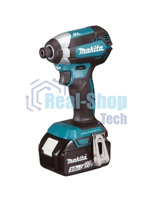 Дрель-шуруповерт Makita DTD153ZJ, 18 В, 0 Ач, 170 Нм, бесщеточный, ударный