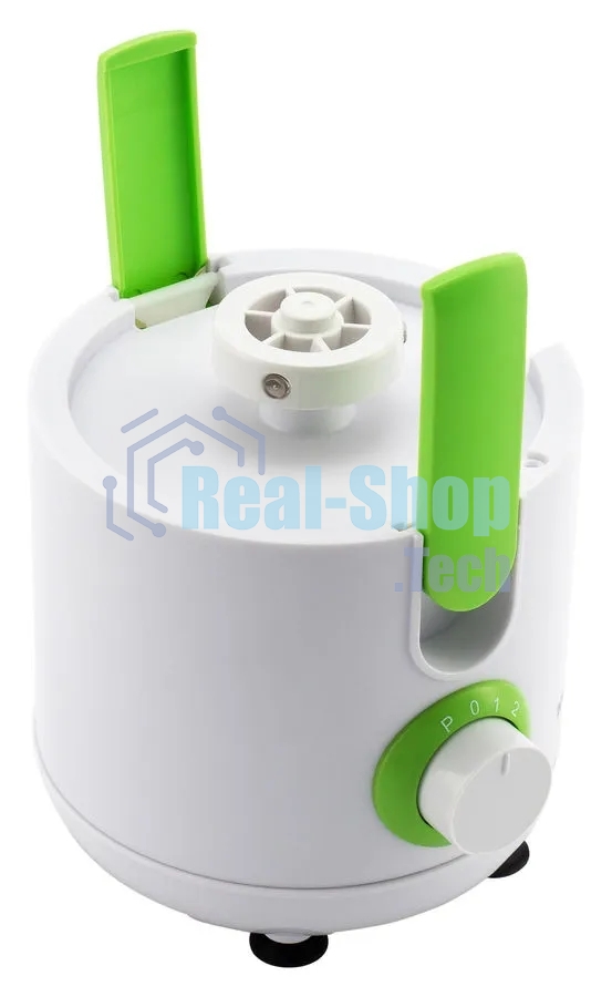 Соковыжималка центробежная Hyundai HY-JE1615 500Вт рез.сок.:400мл. белый/зеленый