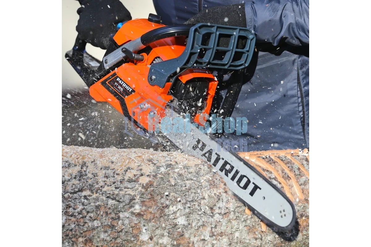 Бензопила Patriot PT 3816 + топор APF-600 1470Вт 2л.с. дл.шины:16