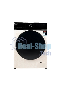 Стиральная машина Smile SWMSW12MB1400 Бежевый-черный, загрузка фронтальная 12 кг, 1400 об/мин, класс: А+