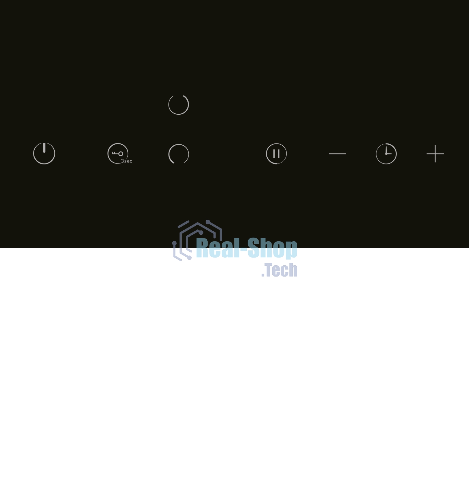 Электрическая варочная панель LEX EVH 320A BL Hi-Light, независимая, черный