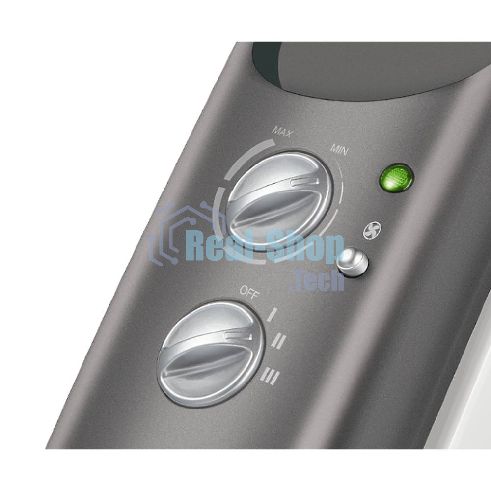 Обогреватель масляный Ballu Turbo BOH/TB- 07FH 1500 (7 секций), белый, 1500 Вт, 24 м2, механический термостат