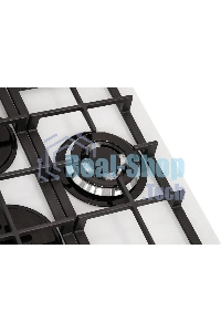 Газовая варочная панель GEFEST ПВГ 2231-02 Р12, 4 конфорки, закаленное стекло, белый