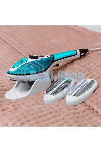 Отпариватель Aresa AR-2304 бирюзовый, 1000 Вт, 25 г/мин, 90 мл