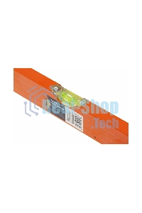 Уровень алюминиевый Sparta 400 мм, 3 глазка, желтый, линейка