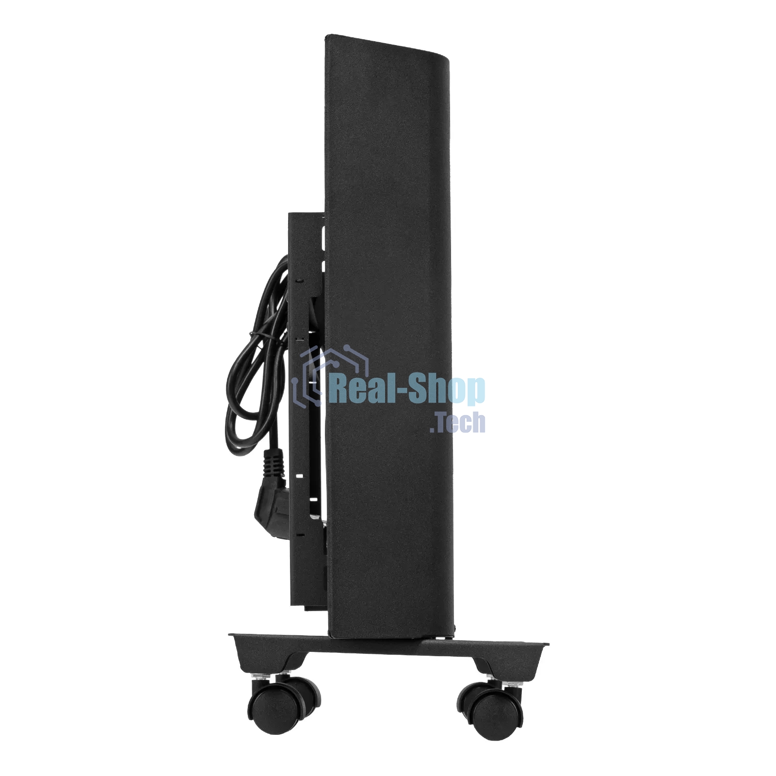 Конвектор Denzel XCE-1000B черный, 1000 Вт, 15 м2, термостат