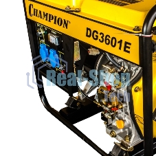 Электрогенератор дизельный Champion DG3601E, 3 кВт, 80 дБ, 80 кг