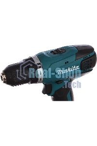 Дрель-шуруповерт Makita DF347DWE Дрель ак, 14.4В,2х1.5Ач Li-ion,БЗП-10мм,0-400\0-1400об\м,30\15Нм,1.4кг,чем,G-серия