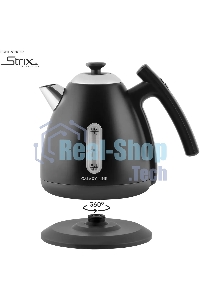 Чайник электрический Galaxy Line GL 0343, черный нефрит, металл, 2200 Вт, 1,7 л