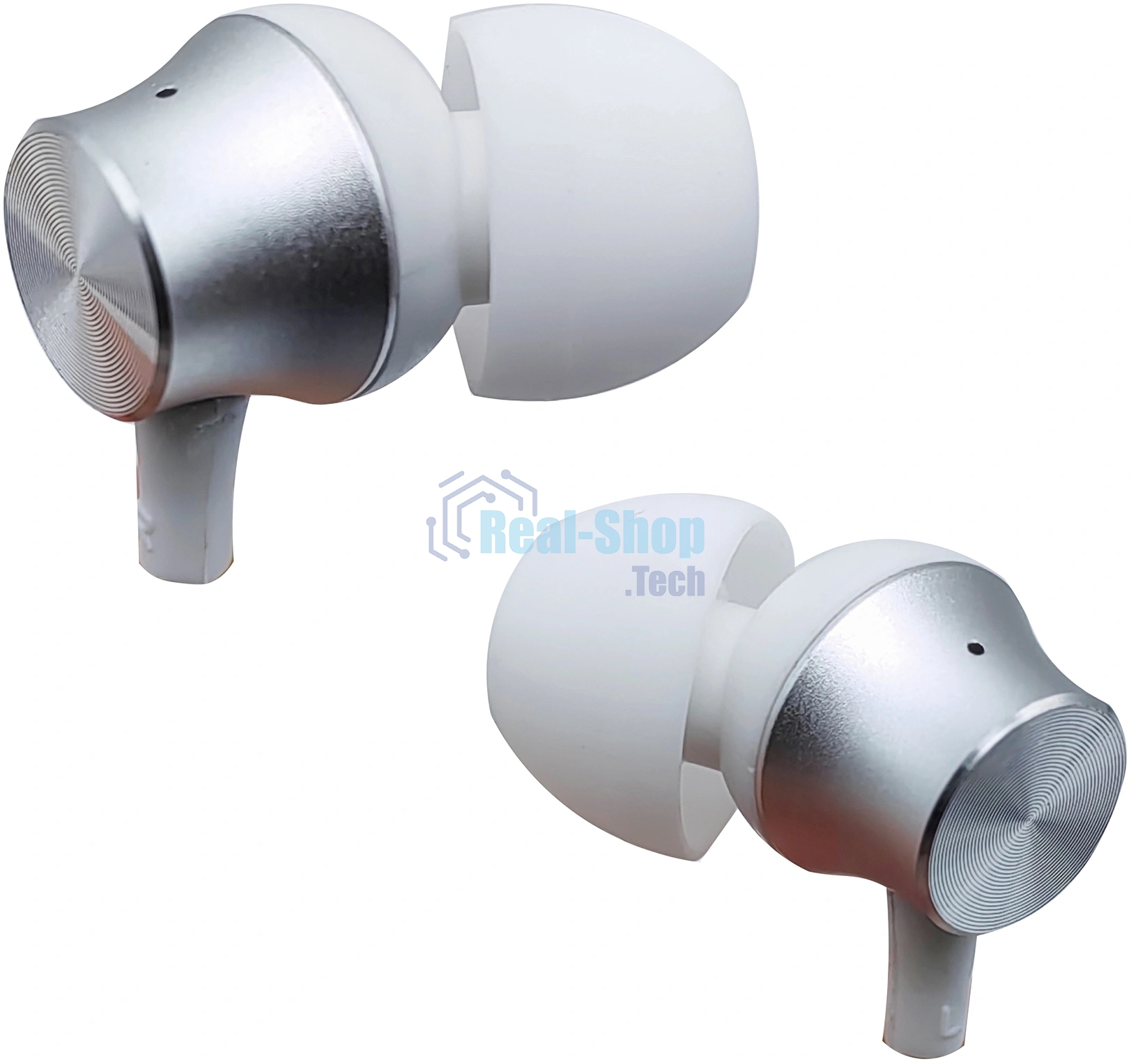 Гарнитура внутриканальные Oklick HS-S-240 1.2м белый проводные в ушной раковине (SS-E086)