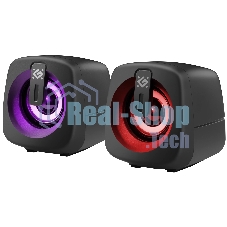 Компьютерная акустика Defender J1 6Вт, подсветка, питание от USB