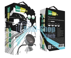 Автомобильный держатель MORE CHOICE C02 серебристый