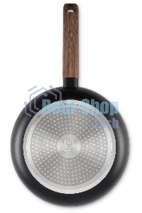 Сковорода Rondell Maple RDA-1939 круглая 28 см, покрытие: антипригарное ручка несъемная (без крышки) черный