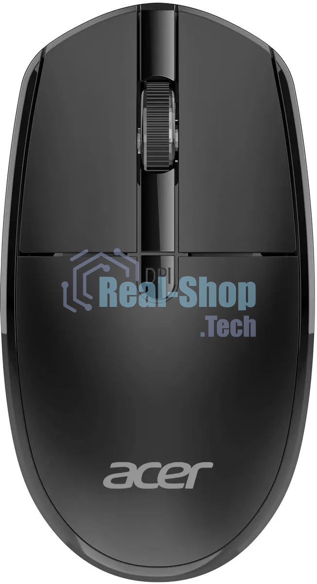 Комплект клавиатура + мышь Acer OCC401 клав:черный мышь:черный USB беспроводная (ZL.ACCCC.016)