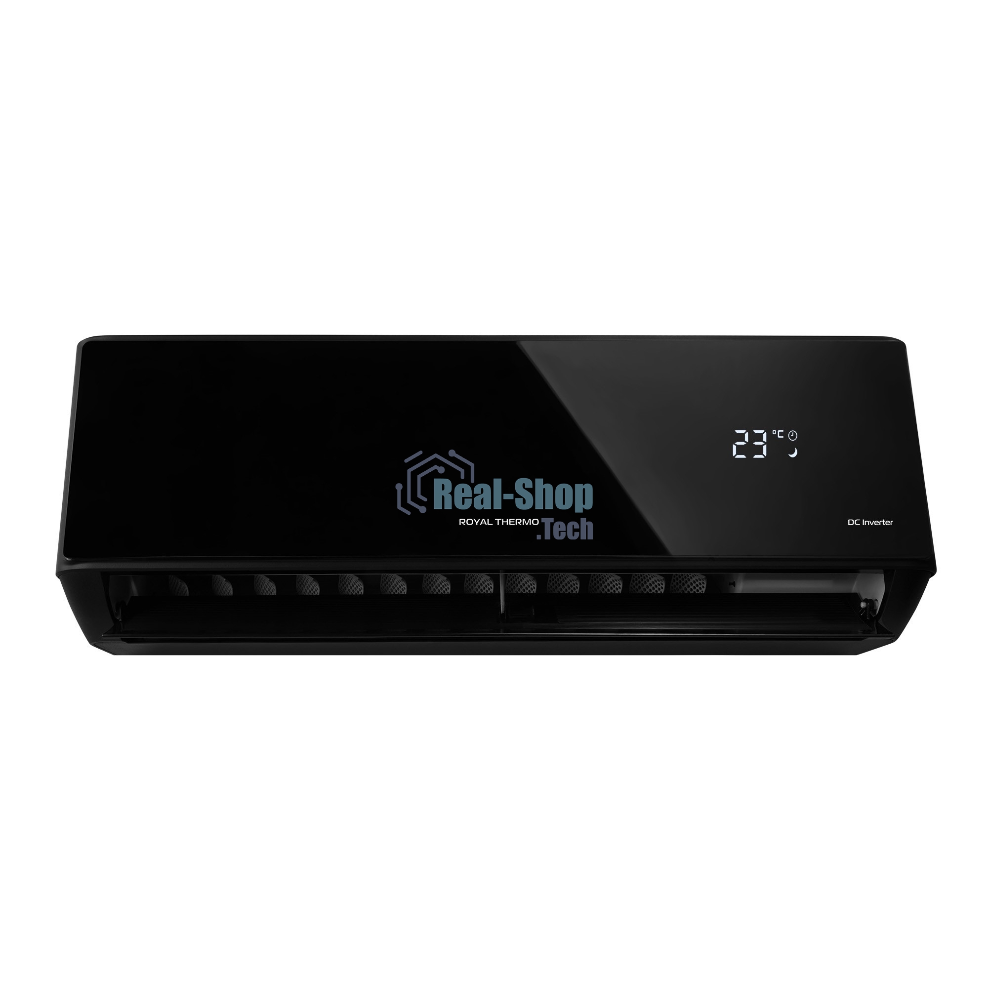 Внутренний блок мульти сплит-системы Royal Thermo MULTI COMBO ERP DC RTFMI/in-09HN8/black инвертор, 9000 BTU, 26 м², 20 дБ, охлаждение, обогрев, осушение, черный