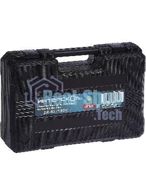 Дрель-шуруповерт аккумуляторная ИНТЕРСКОЛ ДА-13/18ВК, Аккумуляторный, 18В, Без АКБ и ЗУ, Кейс