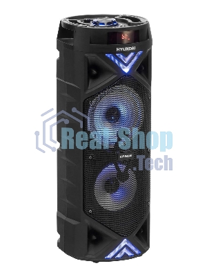 Минисистема Hyundai H-MC180 черный 80Вт/FM/USB/BT/SD/MMC