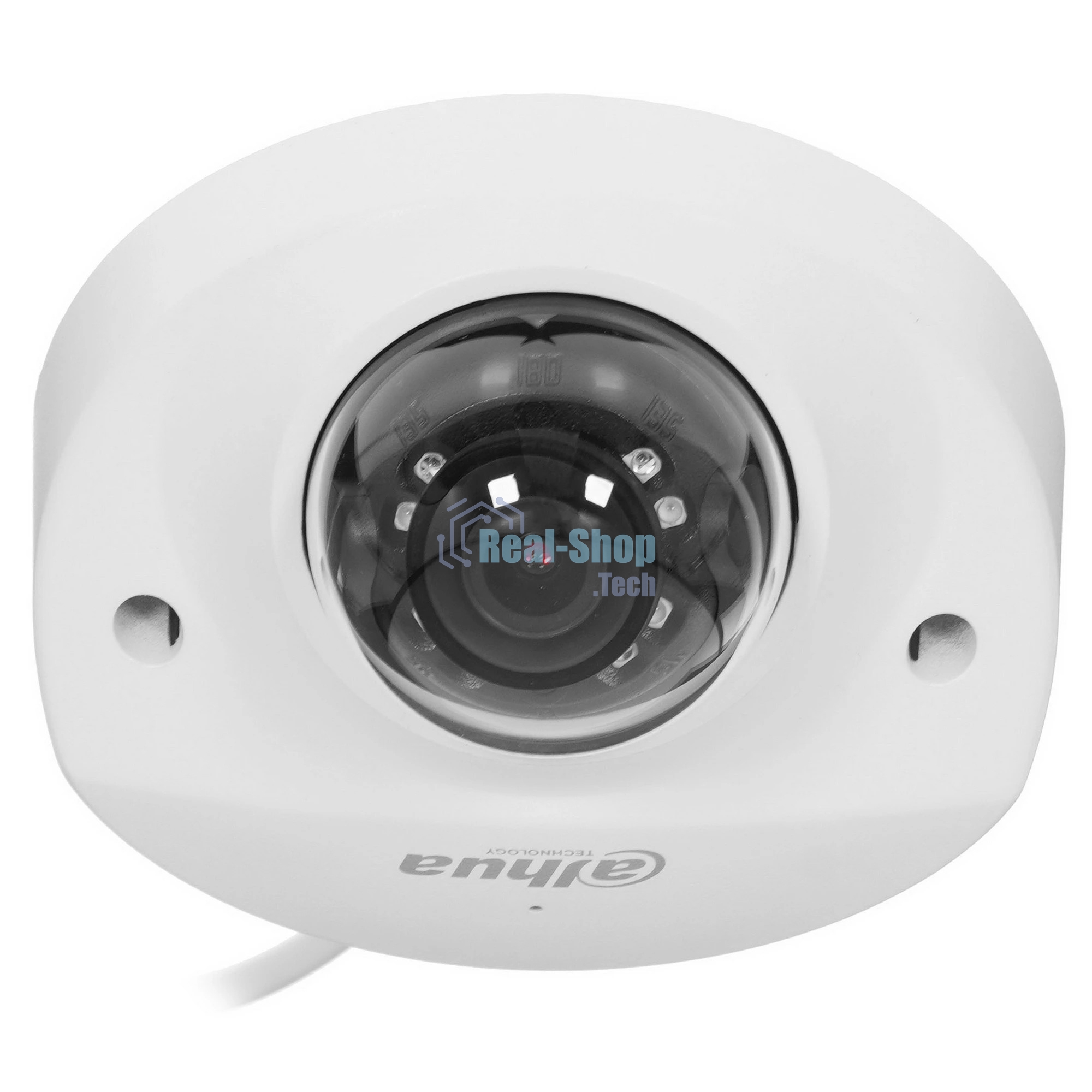 Камера видеонаблюдения Dahua DH-IPC-HDBW3241FP-AS-0360B, IP, 2 Мп, 3.6 мм, белая