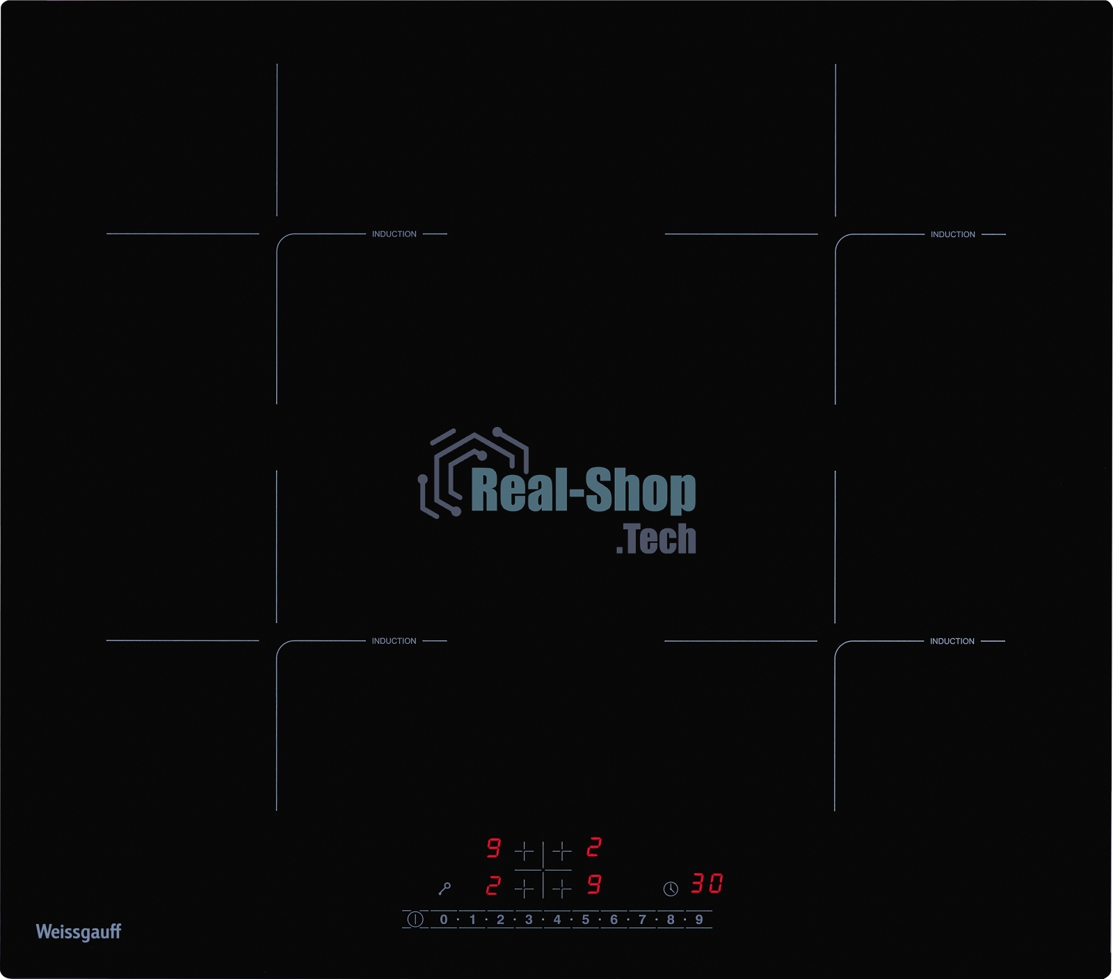 Индукционная варочная панель Weissgauff HI 640 BSC